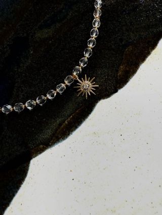 ✨Hvězda PURE✨ putuje na své dráze vesmírem za Valerií do Olomouce✨ ✨Křehká krása čirého broušeného skla a zlacené hvězdy...